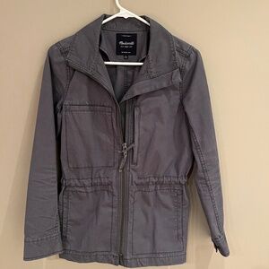 Madewell gray utility jacket, excellent condition S